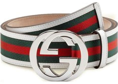 gucci belt fwhite red green bootleg|gucci green and red stripe.